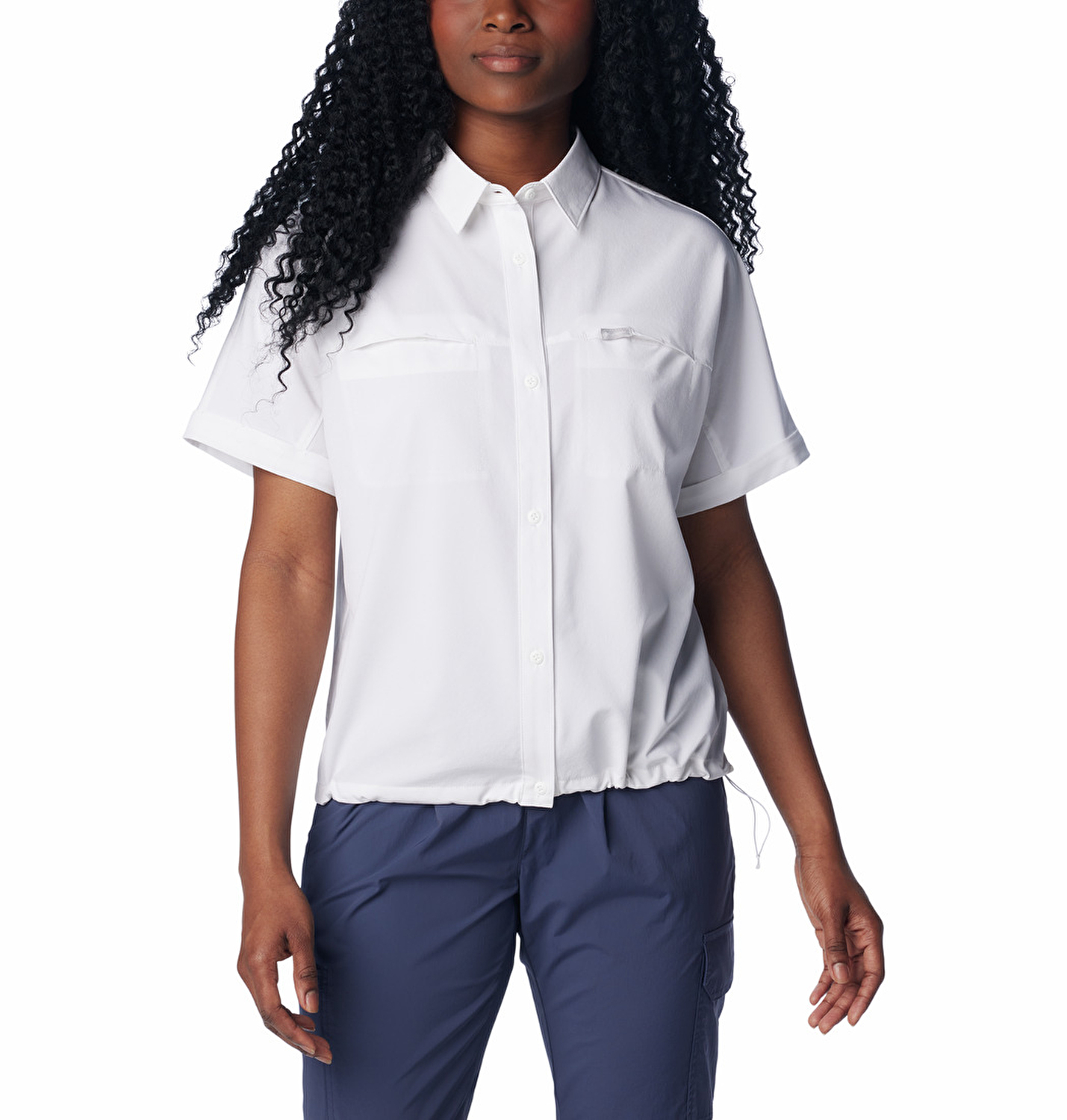 Boundless Trek Button Up II Kadın Kısa Kollu Gömlek