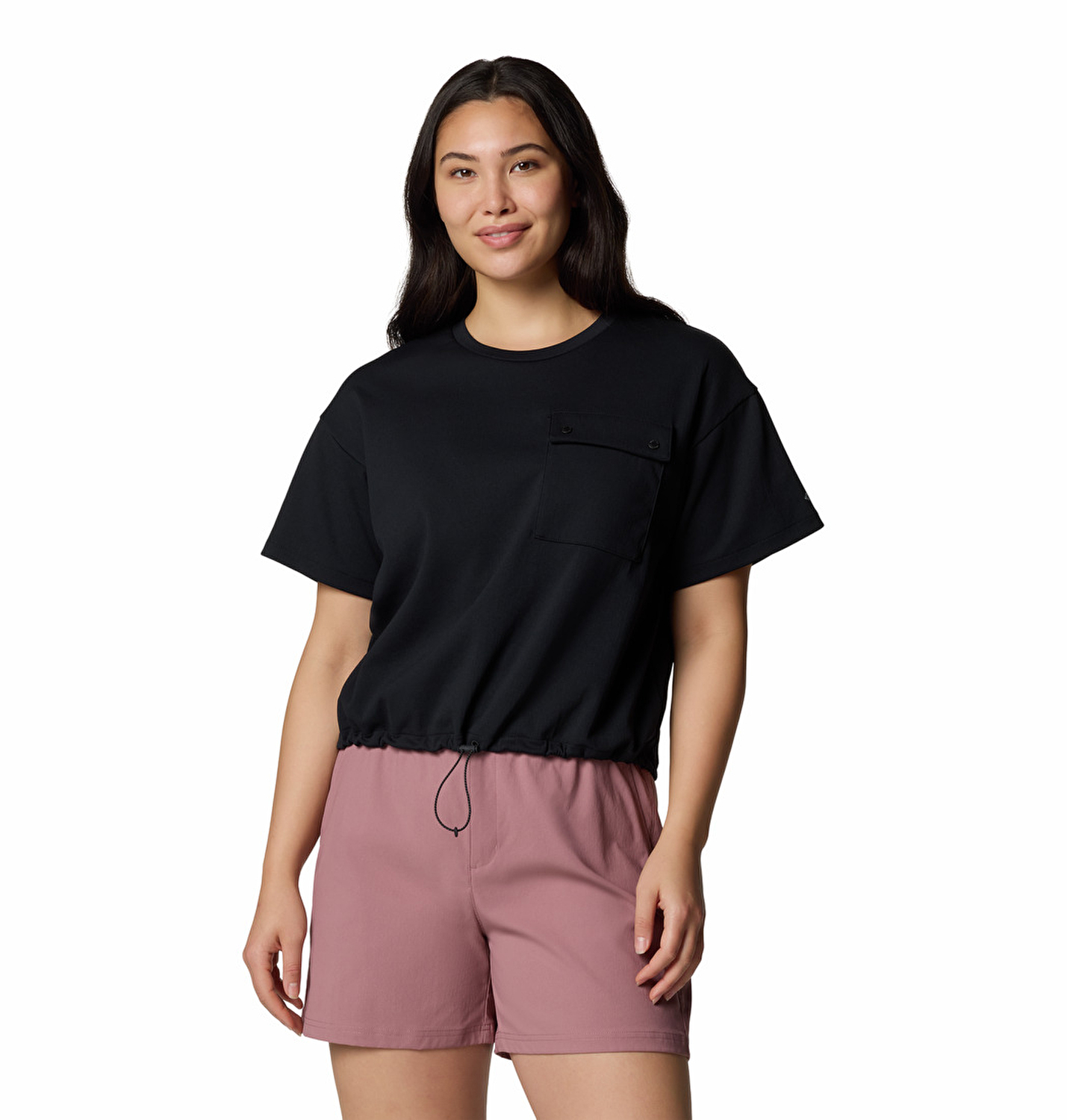 Granite Point Knit Kadın Kısa Kollu Teknik Üst