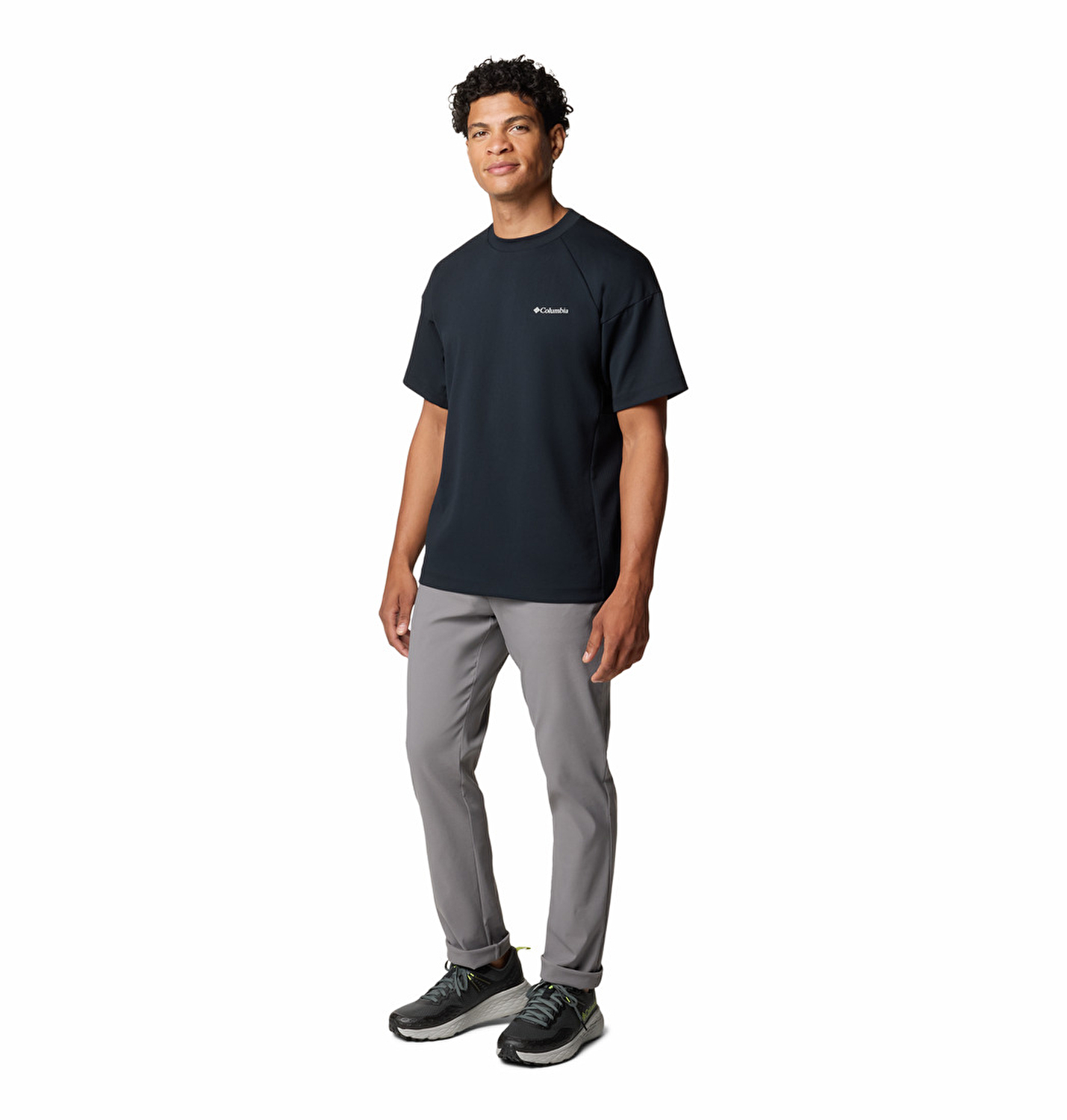 Granite Point Knit Erkek Kısa Kollu Teknik Üst