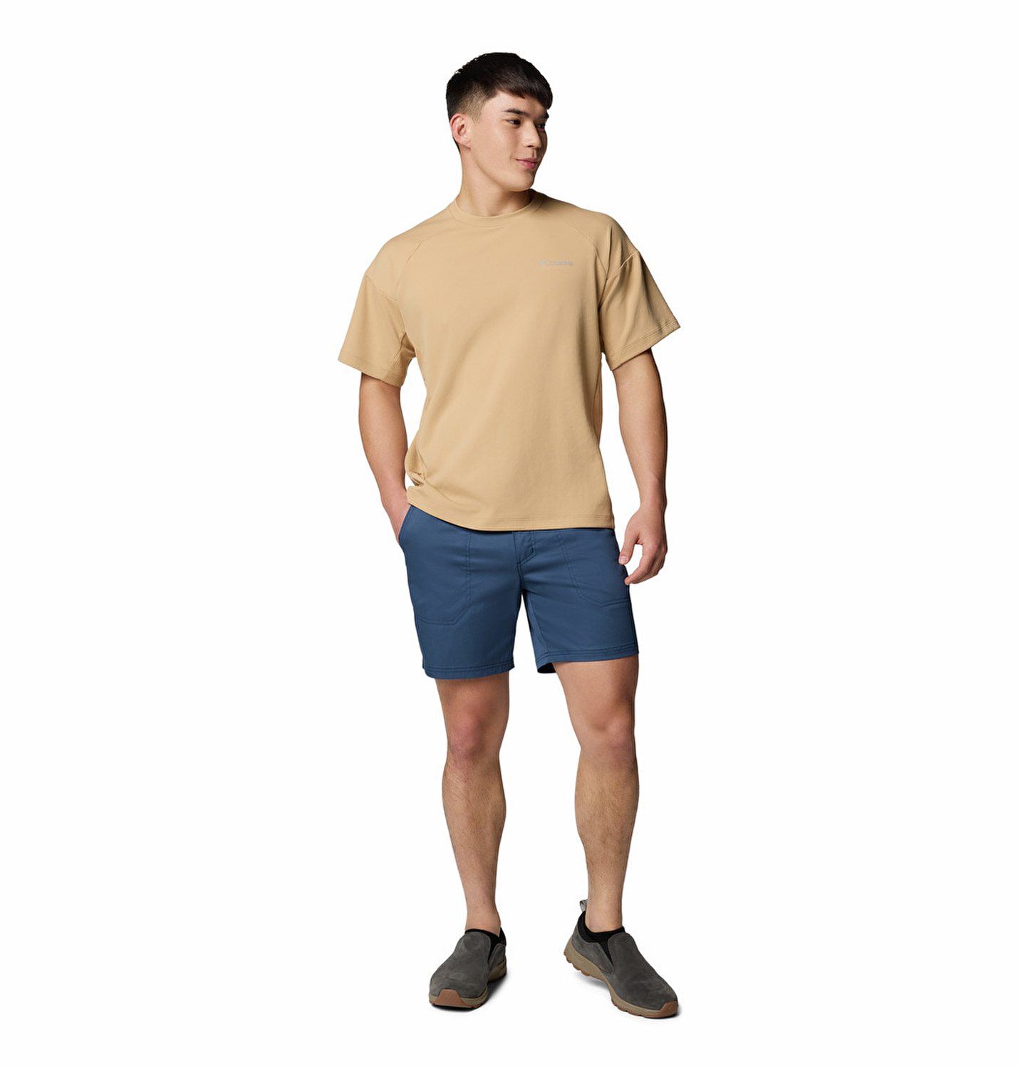 Granite Point Knit Erkek Kısa Kollu Teknik Üst