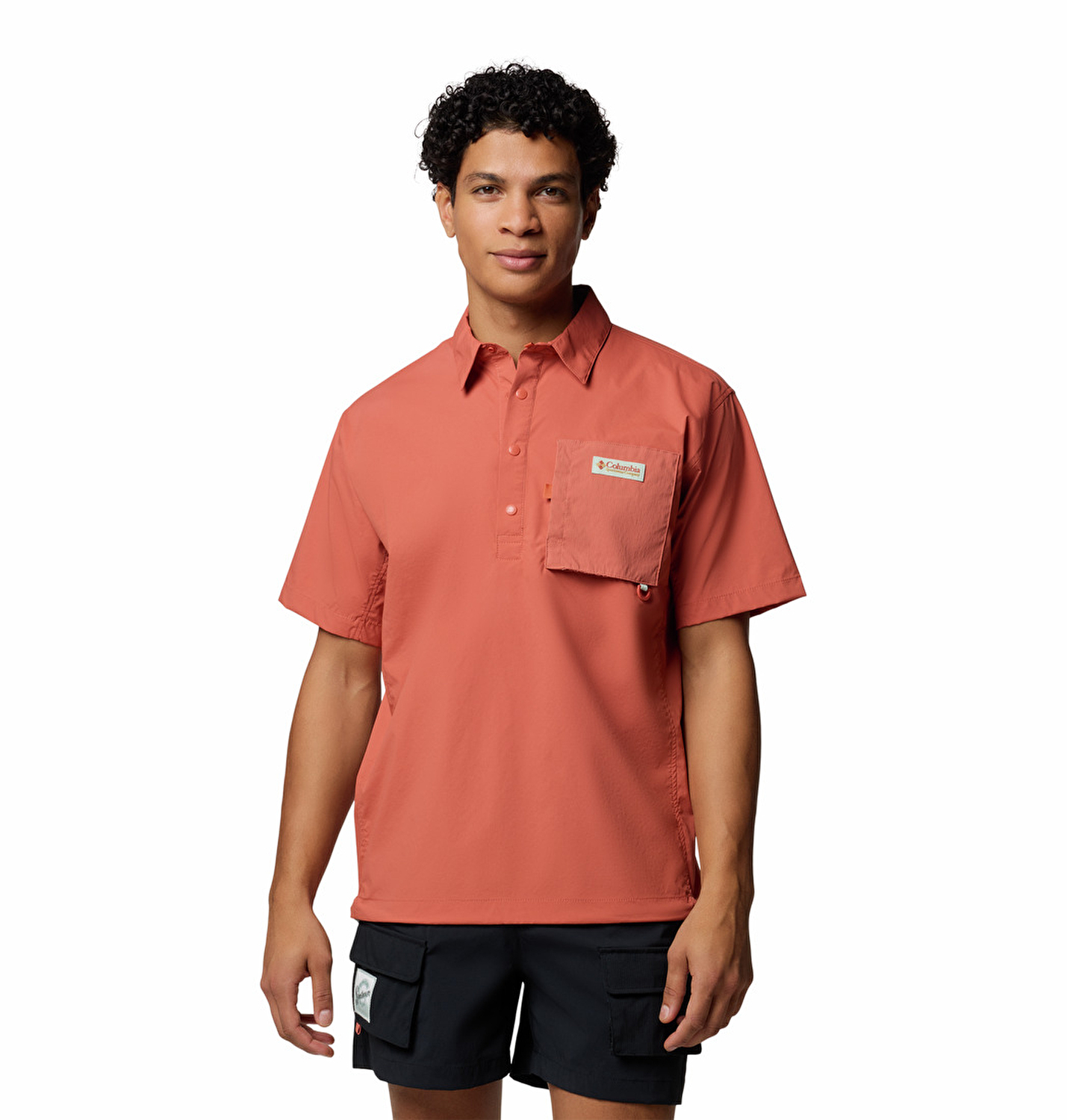 Cove Beach Woven Unisex Kısa Kollu Gömlek