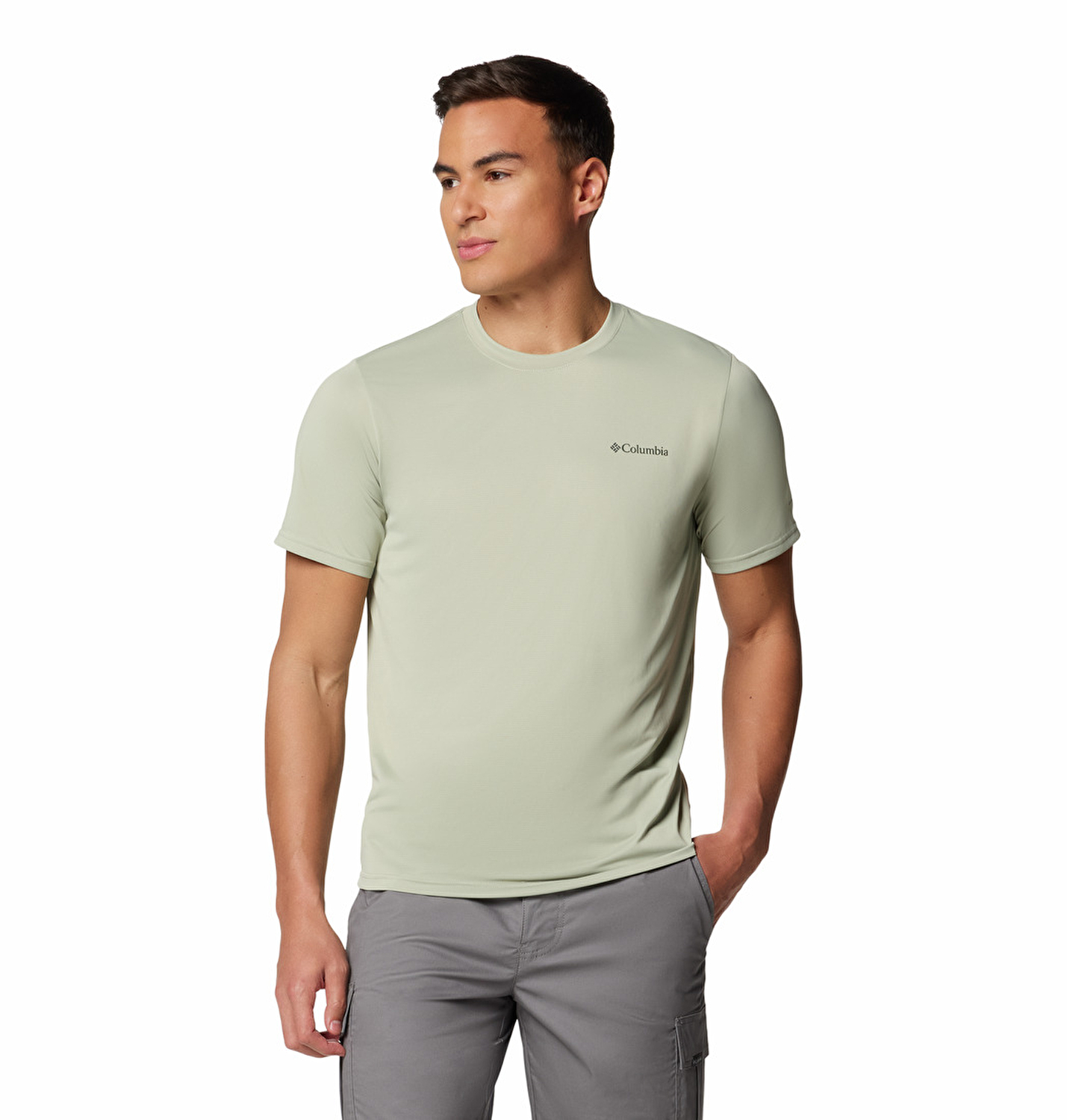 Columbia Hike Crew Erkek Kısa Kollu Teknik Üst
