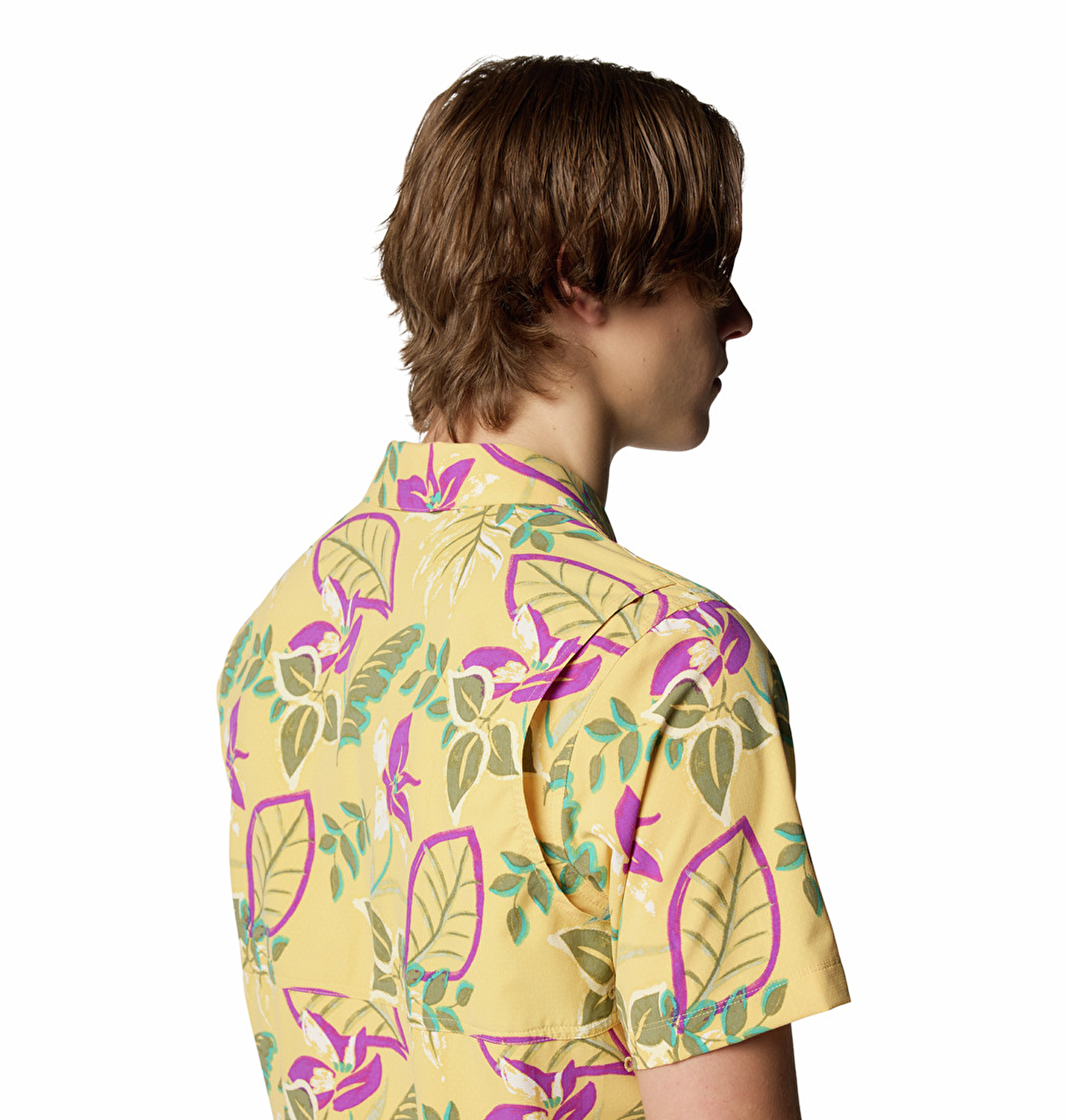 Tech Trail Utility Printed Woven Erkek Kısa Kollu Gömlek
