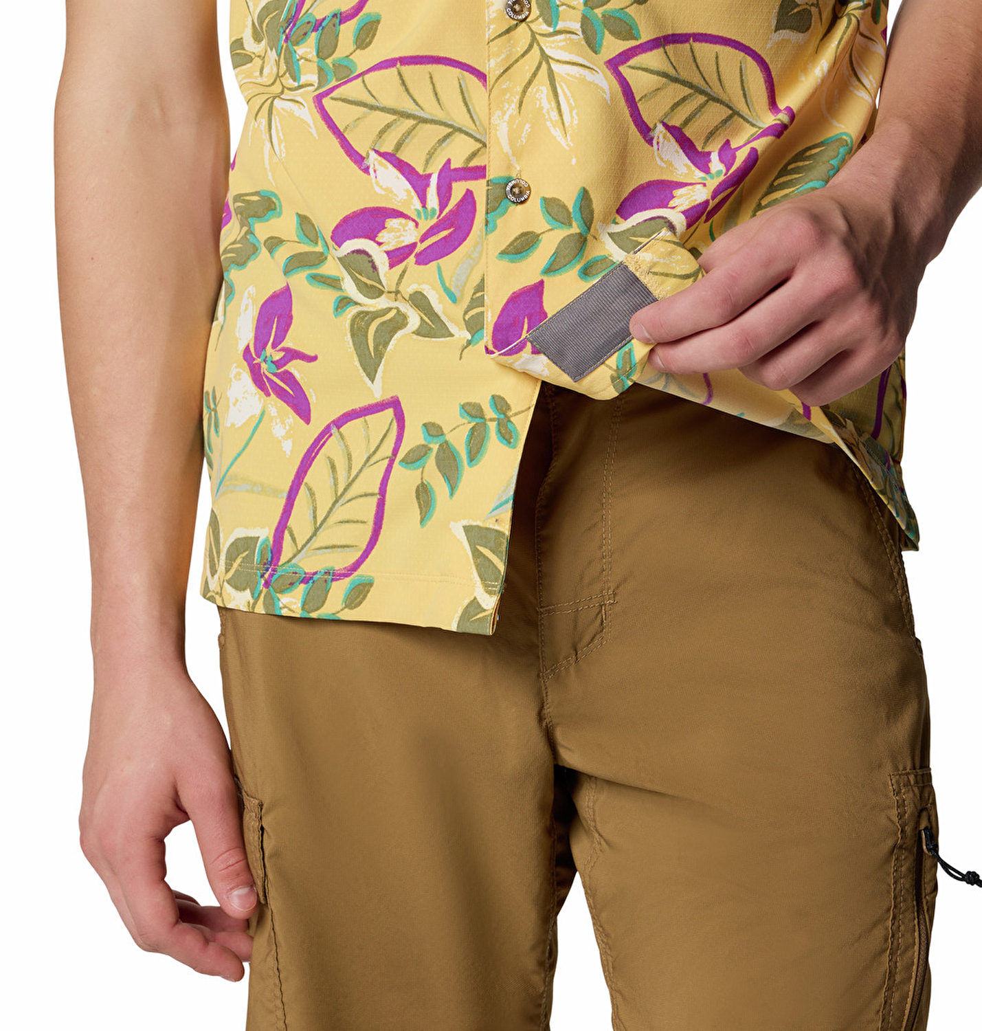 Tech Trail Utility Printed Woven Erkek Kısa Kollu Gömlek