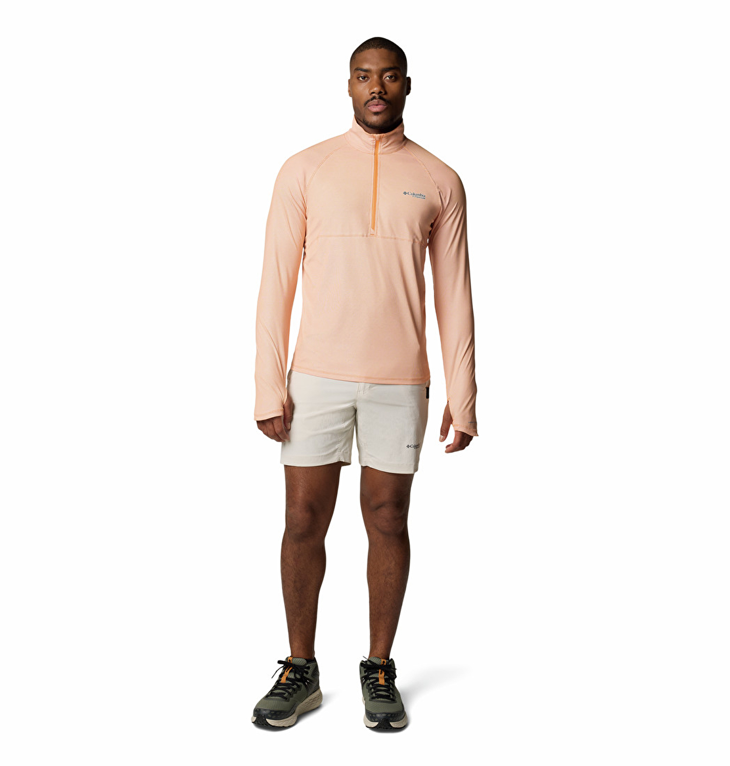 Summit Valley Half Zip Erkek Uzun Kollu Teknik Üst
