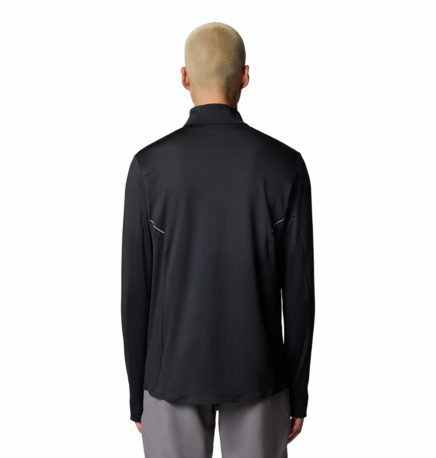 Three Pitch Half Zip Erkek Uzun Kollu Teknik Üst