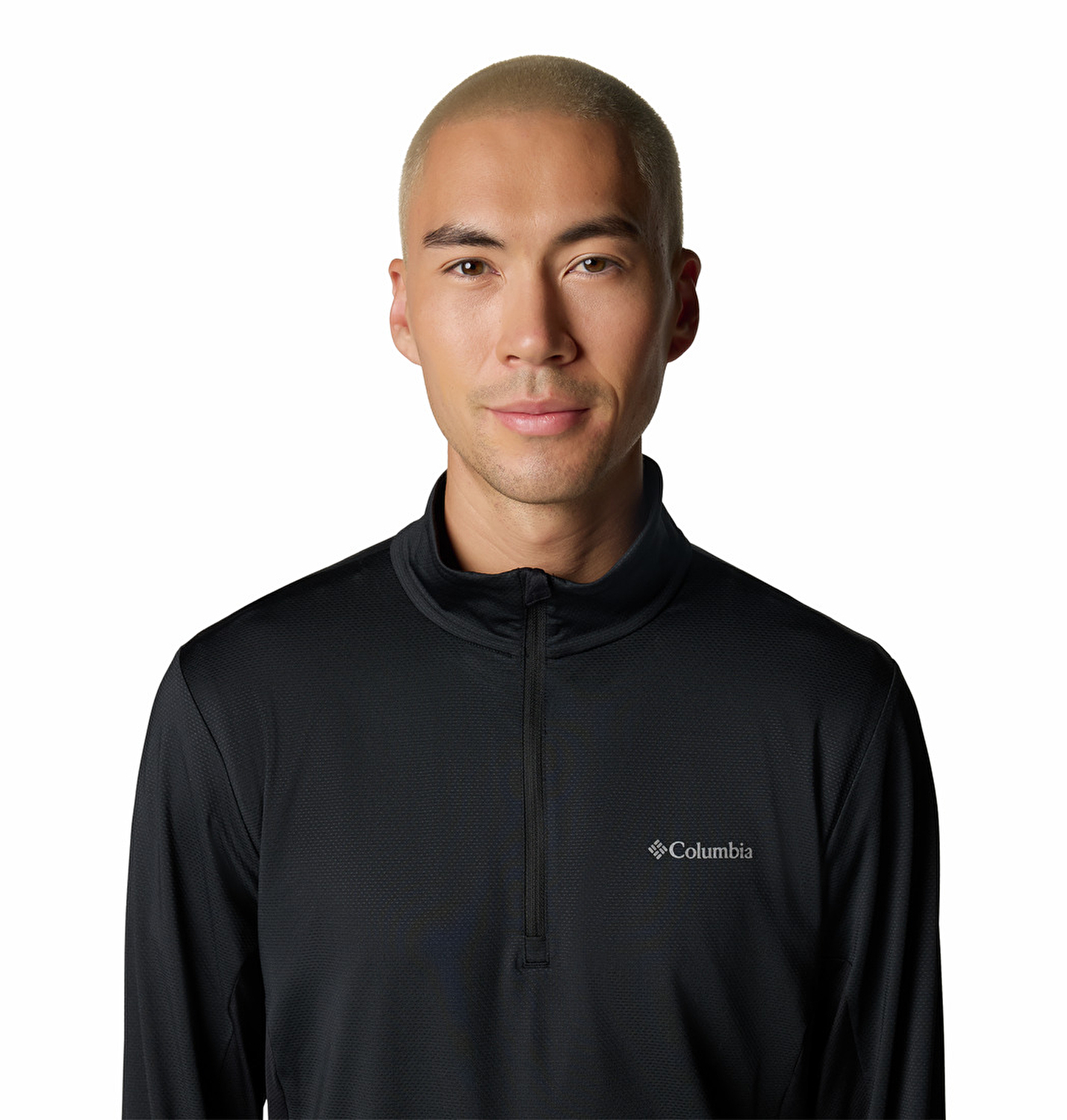 Three Pitch Half Zip Erkek Uzun Kollu Teknik Üst