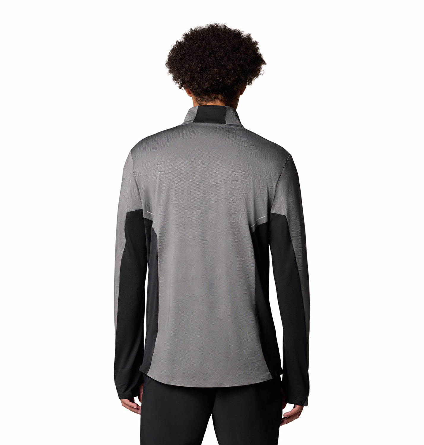 Three Pitch Half Zip Erkek Uzun Kollu Teknik Üst