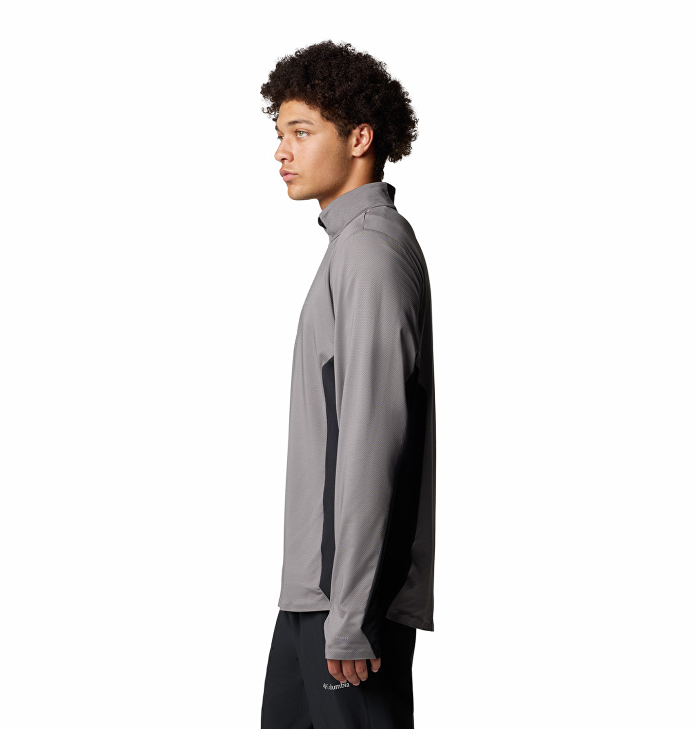 Three Pitch Half Zip Erkek Uzun Kollu Teknik Üst