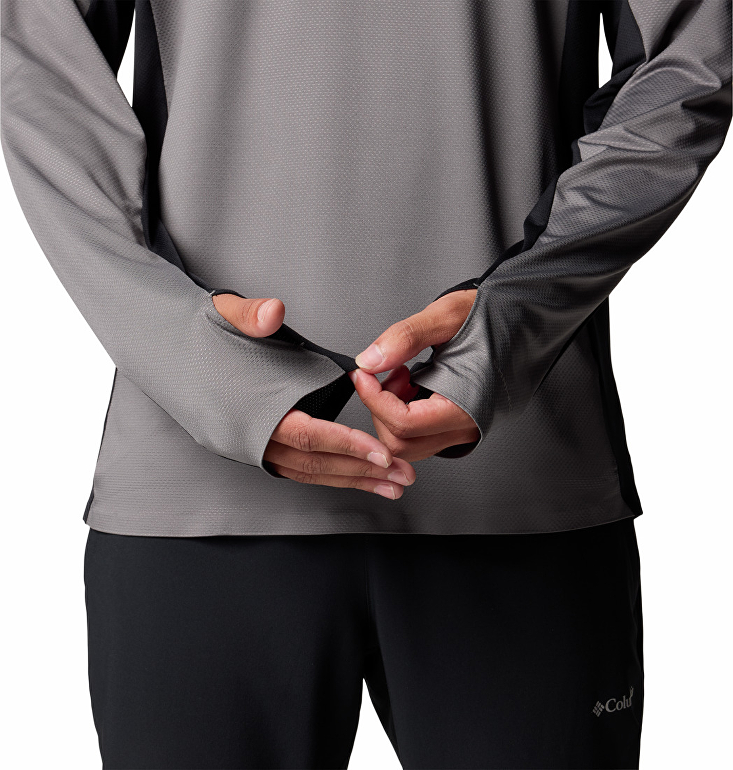 Three Pitch Half Zip Erkek Uzun Kollu Teknik Üst
