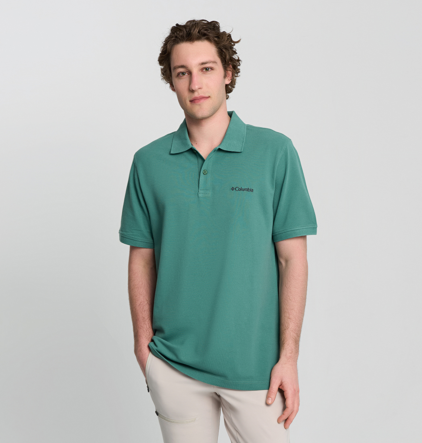 CSC Cascade Range Solid Polo II Erkek Kısa Kollu Polo T-Shirt