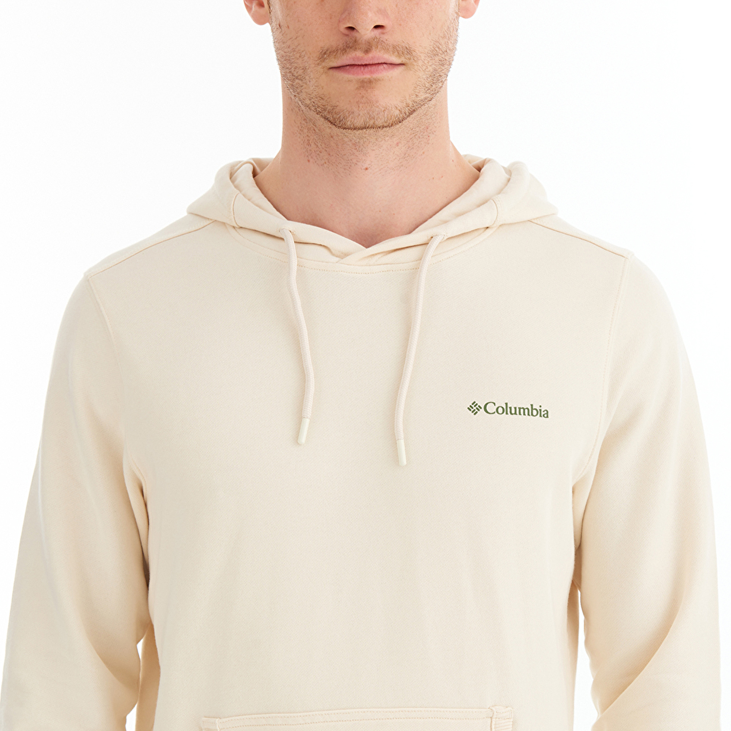 CSC Basic Sm Logo Erkek Kapüşonlu Sweatshirt
