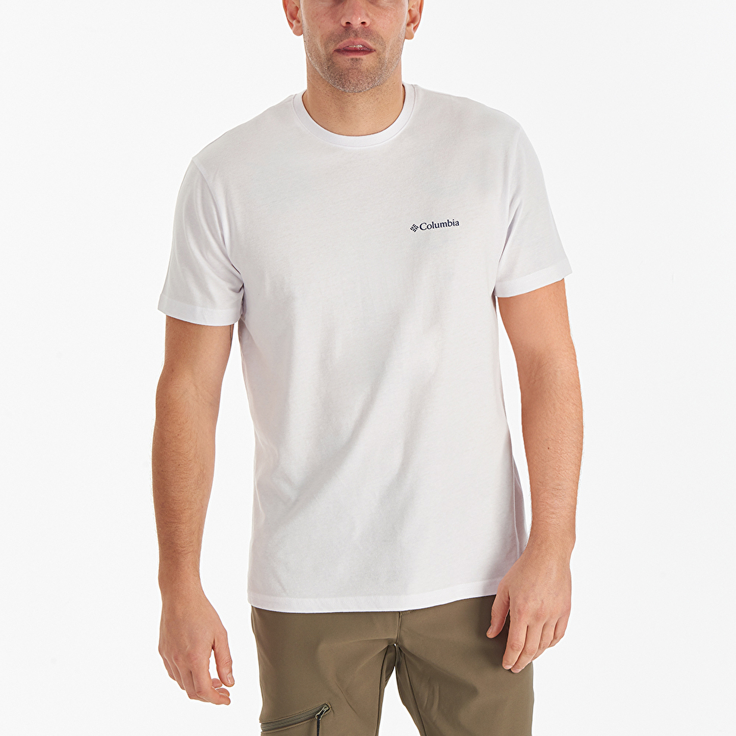CSC M Basic Logo Brushed Erkek Kısa Kollu T-Shirt