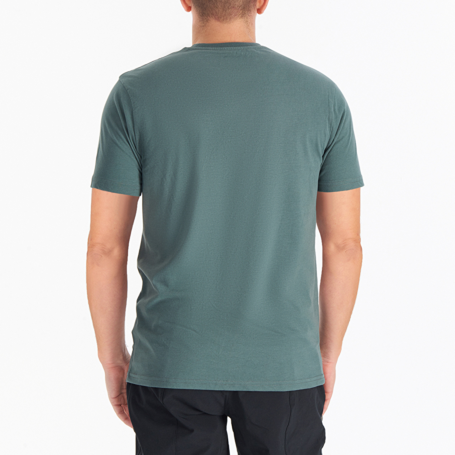 CSC M Basic Logo Brushed Erkek Kısa Kollu T-Shirt