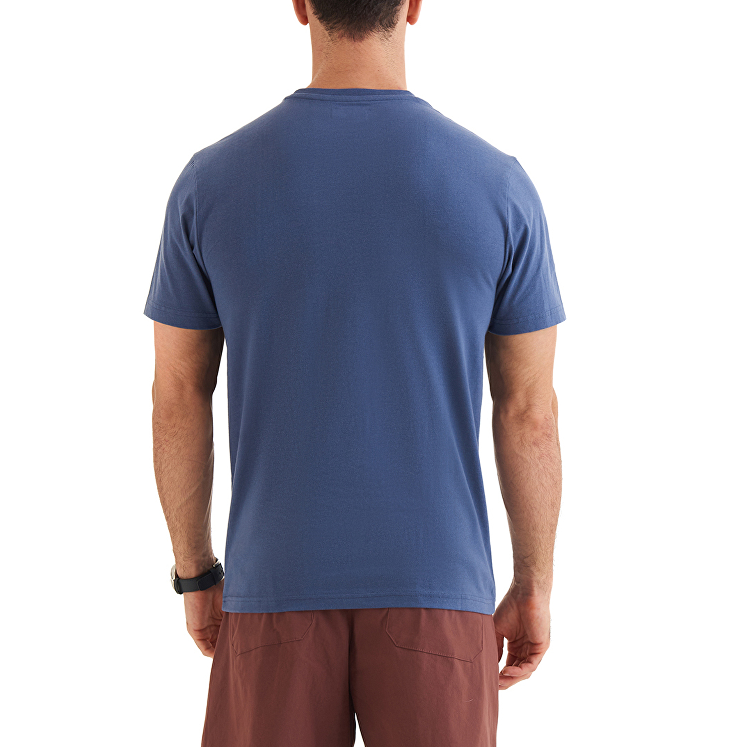 CSC M Basic Logo Brushed Erkek Kısa Kollu T-Shirt