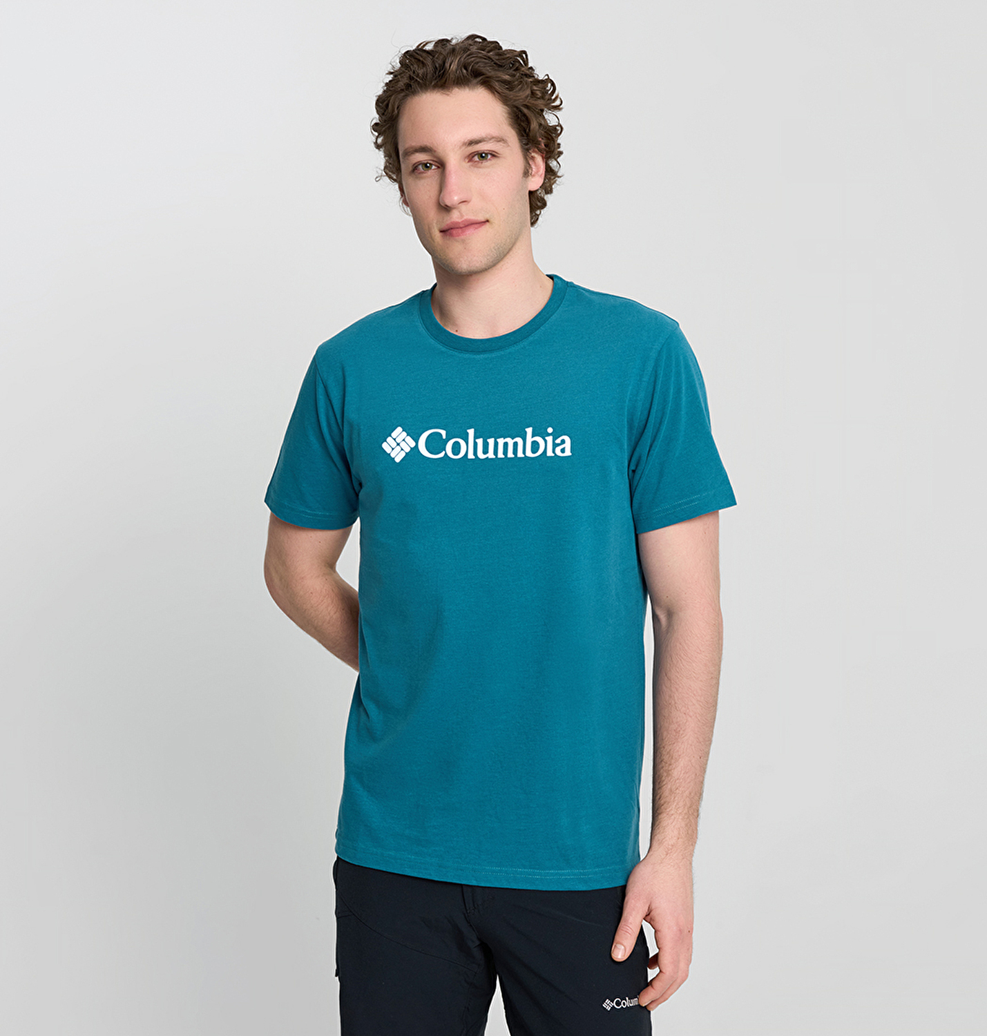 CSC Basic Big Logo Brushed Erkek Kısa Kollu T-Shirt