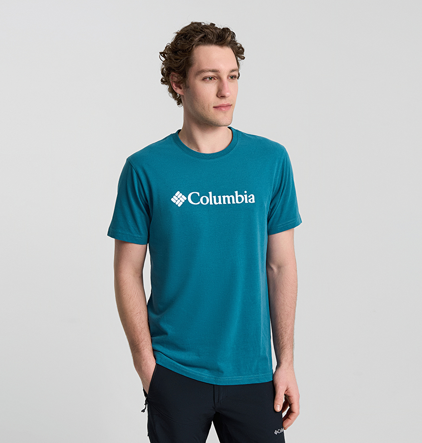 CSC Basic Big Logo Brushed Erkek Kısa Kollu T-Shirt