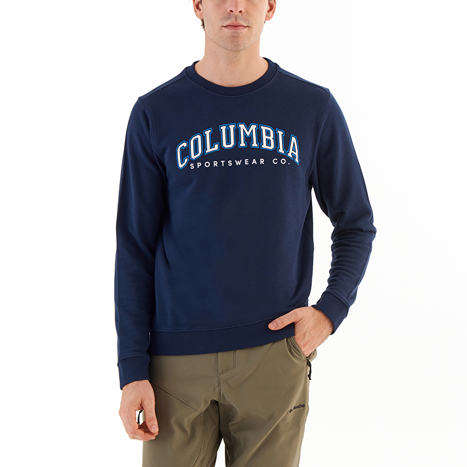 CSC College Logo Erkek Sweatshirt