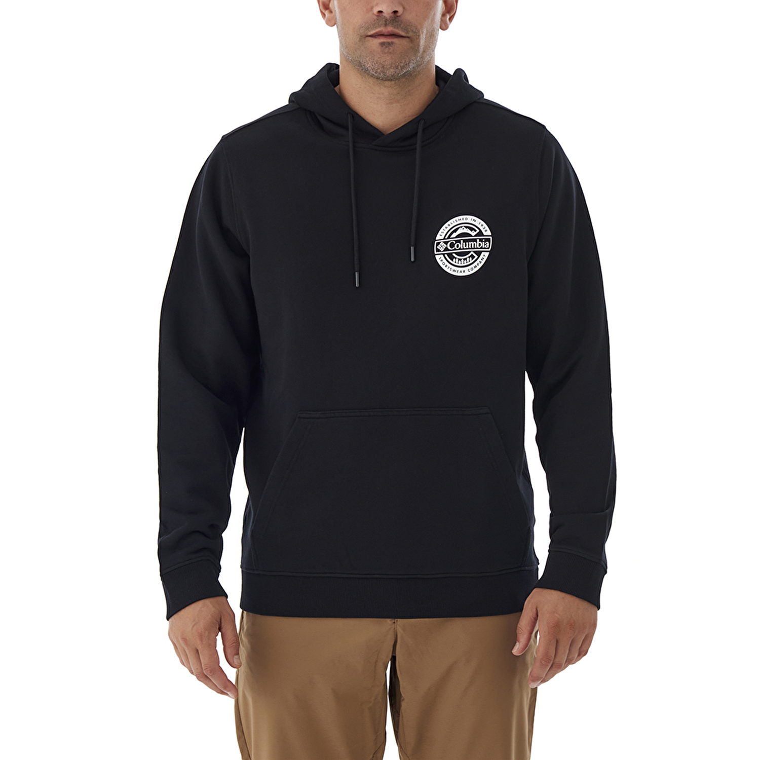 CSC Button Badge Erkek Kapüşonlu Sweatshirt