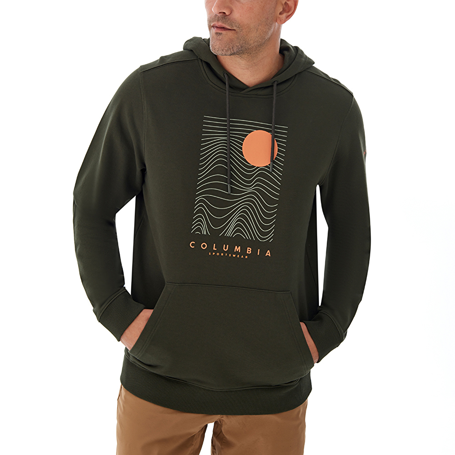 CSC Linear Drifts Erkek Kapüşonlu Sweatshirt