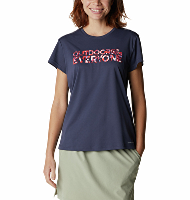 Cirro Ice Graphic Kadın Teknik Kısa Kollu T-Shirt