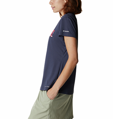 Cirro Ice Graphic Kadın Teknik Kısa Kollu T-Shirt