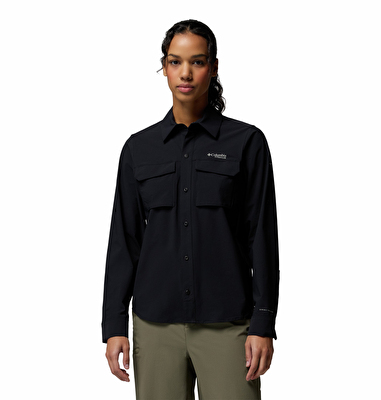 Silver Ridge Elite Woven Kadın Uzun Kollu Gömlek