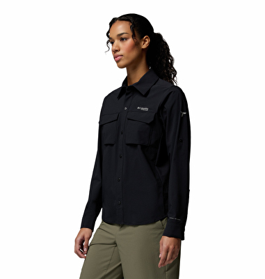 Silver Ridge Elite Woven Kadın Uzun Kollu Gömlek