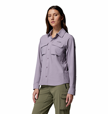 Silver Ridge Elite Woven Kadın Uzun Kollu Gömlek