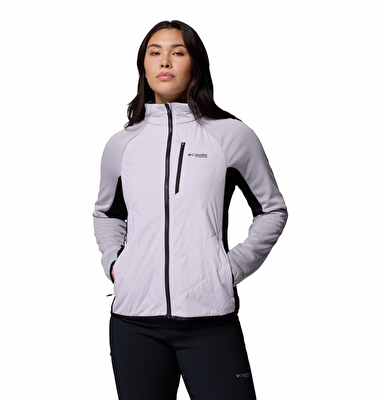 Arctic Crest Hybrid Tam Fermuarlı Kadın Polar Üst