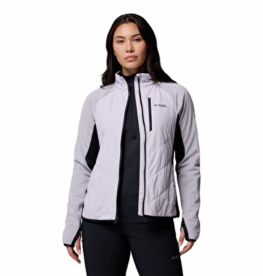 Arctic Crest Hybrid Tam Fermuarlı Kadın Polar Üst