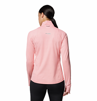 Summit Valley Yarım Fermuarlı Kadın Teknik Uzun Kollu T-Shirt