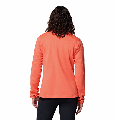 Essential Hike Grid Yarım Fermuarlı Kadın Polar Üst