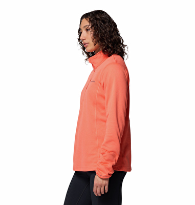 Essential Hike Grid Yarım Fermuarlı Kadın Polar Üst