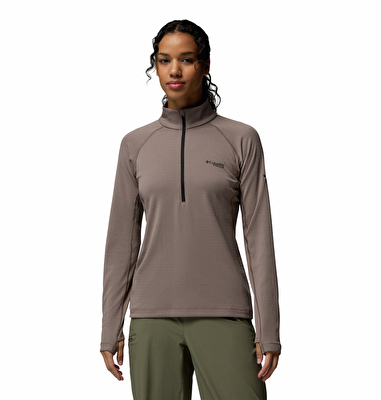 Driventure Yarım Fermuarlı Kadın Teknik Uzun Kollu T-Shirt