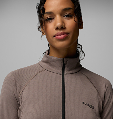 Driventure Yarım Fermuarlı Kadın Teknik Uzun Kollu T-Shirt