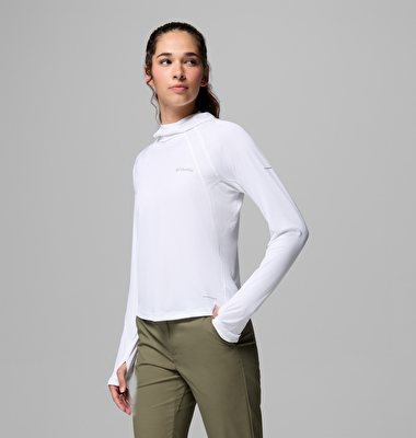 Stealth Spring Kapüşonlu Kadın Teknik Uzun Kollu T-Shirt