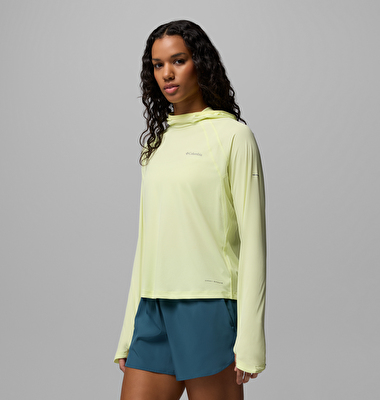 Stealth Spring Kapüşonlu Kadın Teknik Uzun Kollu T-Shirt