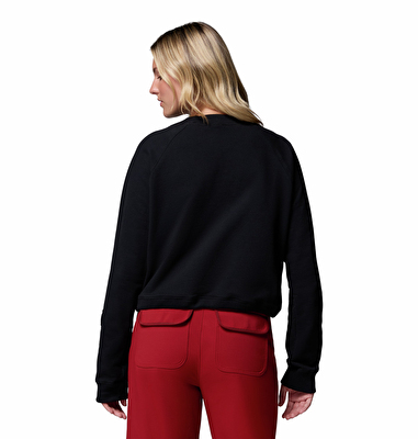 High Cascades Crop French Terry Kadın Sweatshirt