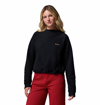 High Cascades Crop French Terry Kadın Sweatshirt