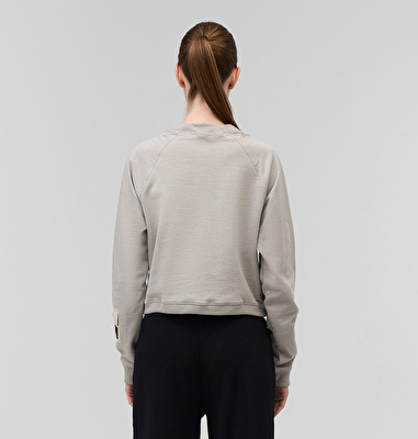 High Cascades Crop French Terry Kadın Sweatshirt