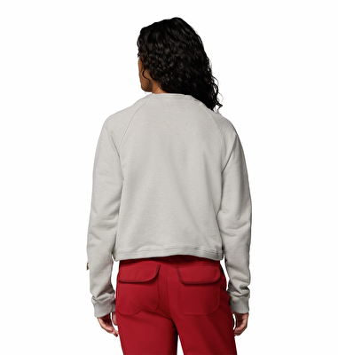 High Cascades Crop French Terry Kadın Sweatshirt
