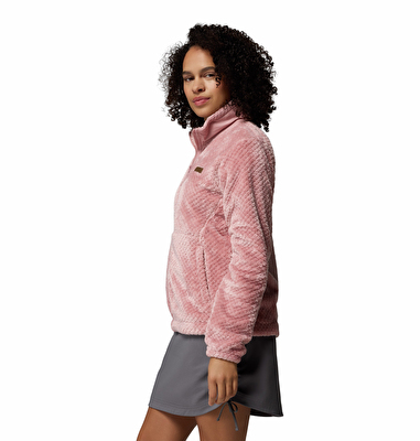 Fire Side Tam Fermuarlı III Kadın Polar Üst