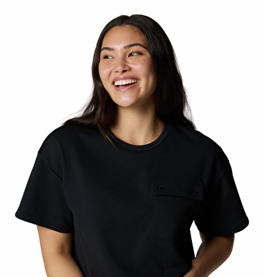 Granite Point Knit Kadın Teknik Kısa Kollu T-Shirt