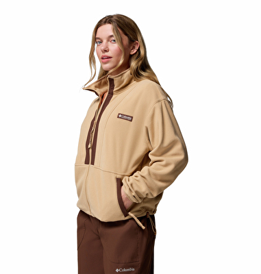 Backbowl II Tam Fermuarlı Kadın Polar Üst