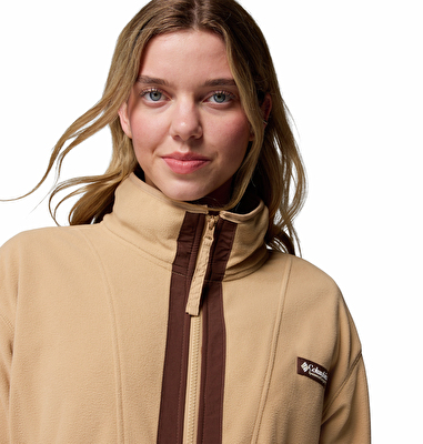 Backbowl II Tam Fermuarlı Kadın Polar Üst