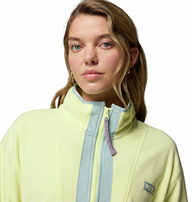 Backbowl II Tam Fermuarlı Kadın Polar Üst