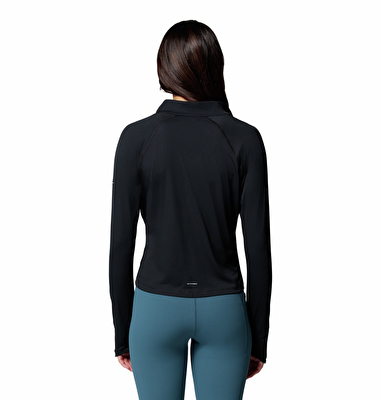 Stealth Spring Yarım Fermuarlı Kadın Teknik Uzun Kollu T-Shirt