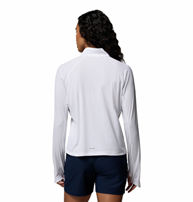 Stealth Spring Yarım Fermuarlı Kadın Teknik Uzun Kollu T-Shirt