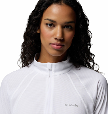 Stealth Spring Yarım Fermuarlı Kadın Teknik Uzun Kollu T-Shirt